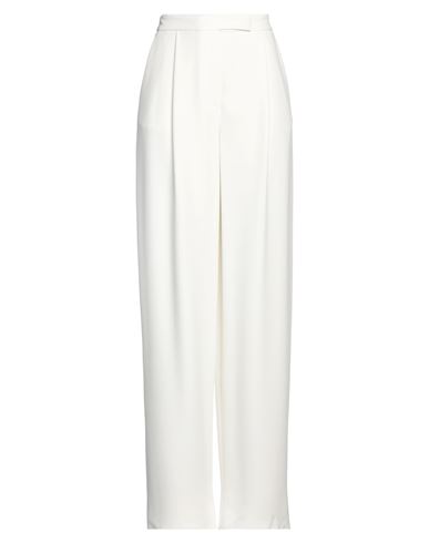 Giorgio Armani Woman Pants White Size 12 Viscose, Elastane