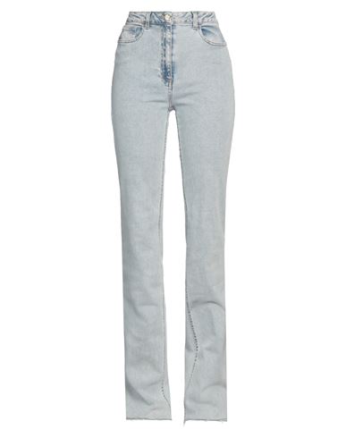 Elisabetta Franchi Woman Jeans Blue Size 27 Cotton, Polyester, Elastane