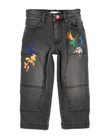 Marc Jacobs Babies'  Toddler Boy Jeans Steel Grey Size 5 Cotton, Polyester, Elastane