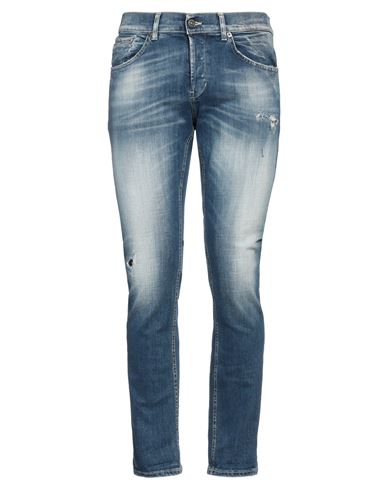 Dondup Man Jeans Blue Size 35 Cotton, Elastane