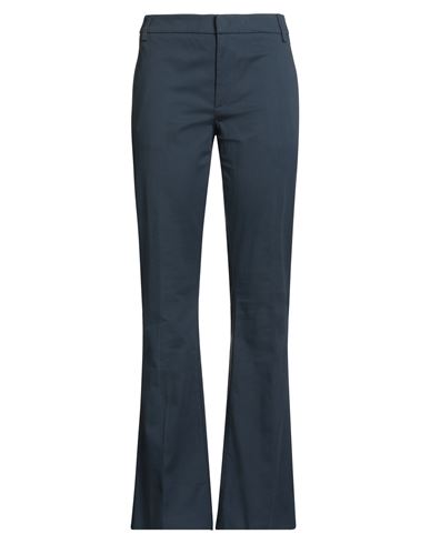 Dondup Woman Pants Navy Size 30 Cotton, Elastane In Blue