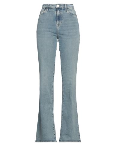 Ag Jeans Woman Jeans Blue Size 30 Cotton, Polyester, Elastane