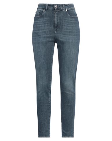 Actitude By Twinset Woman Jeans Blue Size 30 Cotton, Elastane In Blue