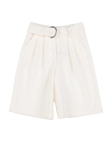 Shop Marc Ellis Toddler Girl Shorts & Bermuda Shorts White Size 4 Polyester, Elastane