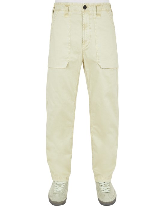 TROUSERS Man 30104 ‘OLD’ TREATMENT Front STONE ISLAND