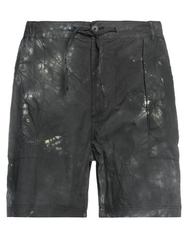 Shop Holden Man Shorts & Bermuda Shorts Steel Grey Size Xl Cotton, Elastane