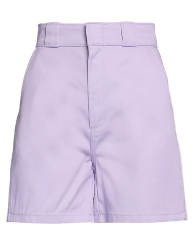 Dickies Woman Shorts & Bermuda Shorts Lilac Size 27 Polyester, Cotton In Purple