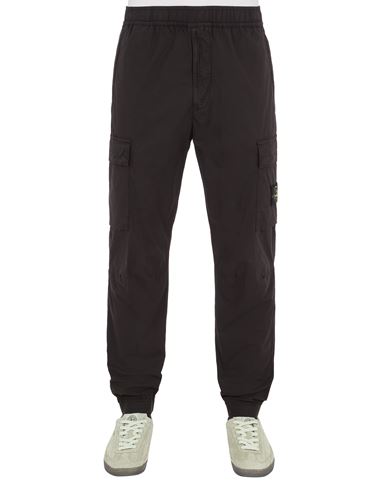 Stone island cheap black trousers