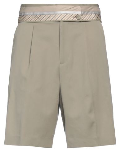 Dior Homme Man Shorts & Bermuda Shorts Sage Green Size 30 Virgin Wool, Polyester, Cotton