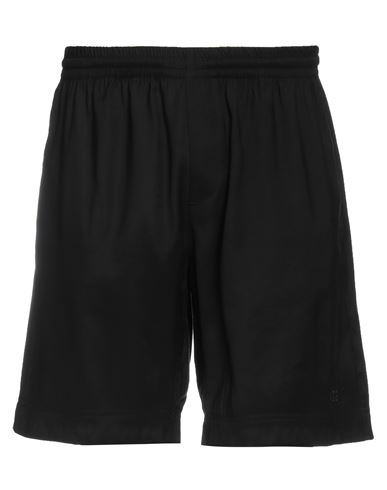 Msgm Man Shorts & Bermuda Shorts Black Size 30 Viscose, Polyester