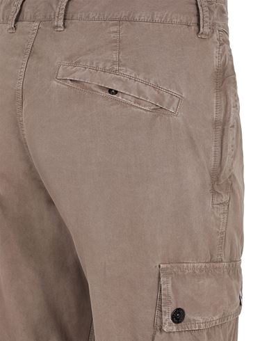 303WA 'OLD' TREATMENT TROUSERS Stone Island Men - Official Online 