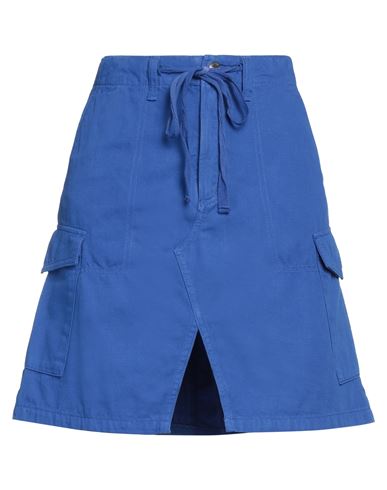 Ag Jeans Woman Mini Skirt Bright Blue Size 27 Cotton