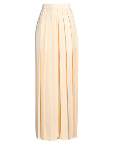 Shop Simona Corsellini Woman Pants Sand Size 4 Acetate, Silk In Beige