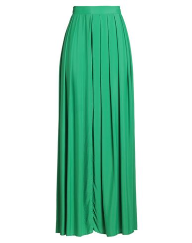 Simona Corsellini Woman Pants Green Size 6 Acetate, Silk In Green
