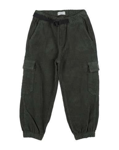 Golden Goose Babies'  Toddler Boy Pants Military Green Size 6 Cotton, Elastane, Polyester