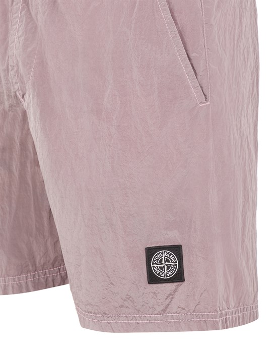 B0943 NYLON METAL IN ECONYL® REGENERATED NYLON ビーチ ショート  