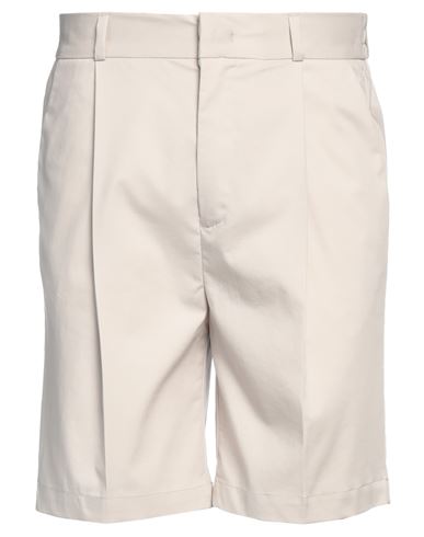 Kiefermann Man Shorts & Bermuda Shorts Light Grey Size S Cotton, Polyester, Elastane
