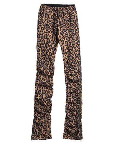 Dolce & Gabbana Man Pants Camel Size 38 Polyester, Cotton, Polyamide In Beige