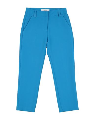 Shop Vicolo Toddler Girl Pants Azure Size 6 Polyester, Elastane In Blue