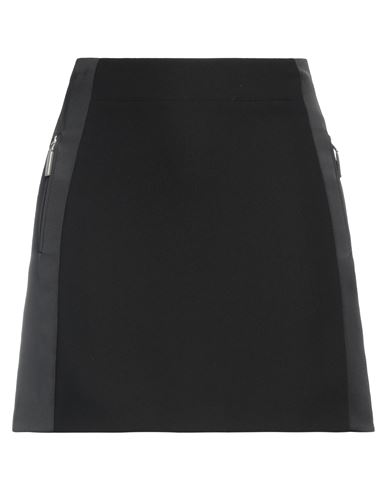 Costume National Woman Mini Skirt Black Size 4 Polyester
