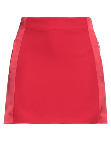 Costume National Woman Mini Skirt Red Size 4 Polyester