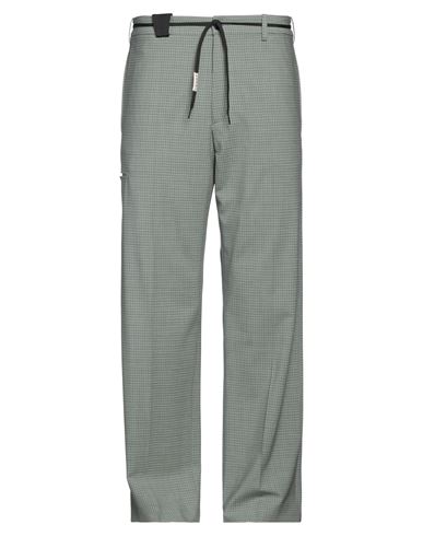 Marni Man Pants Sage Green Size 38 Virgin Wool, Elastane