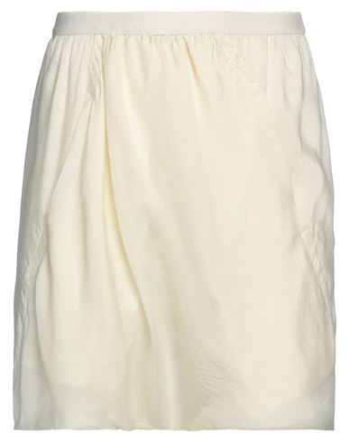 Rick Owens Woman Shorts & Bermuda Shorts Cream Size 6 Cupro In White