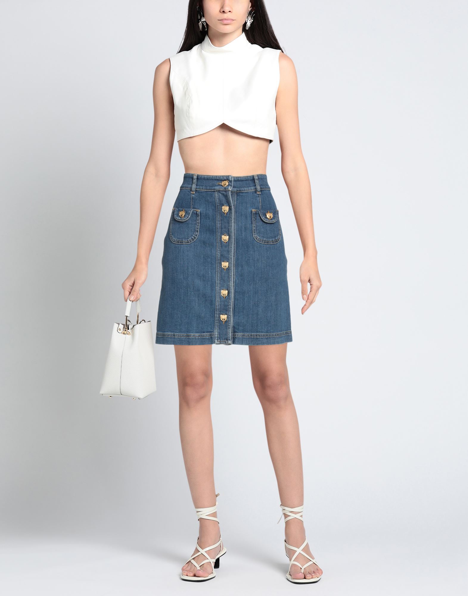  Moschino - Partes De Abajo - Faldas Vaqueras - On Yoox.com 