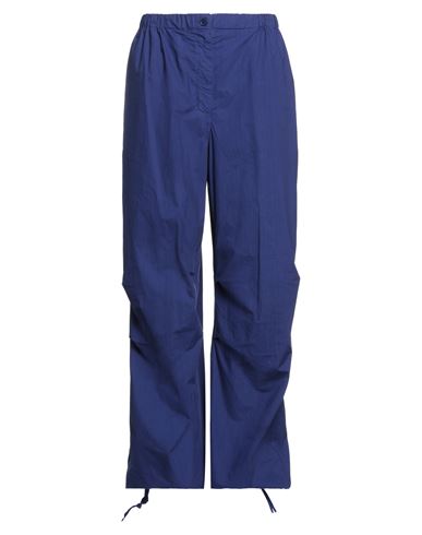 Aspesi Woman Pants Navy Blue Size 10 Cotton