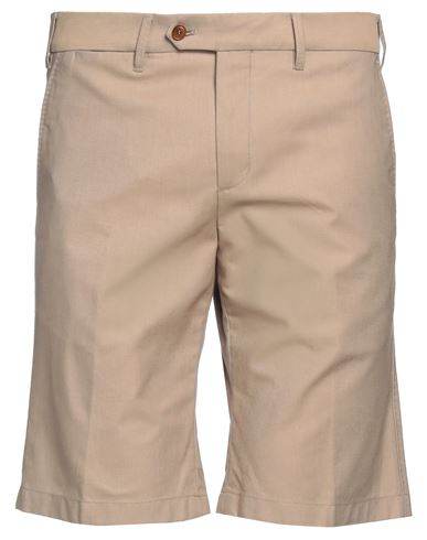 Shop Scabal® Scabal Man Shorts & Bermuda Shorts Sand Size 42 Cotton In Beige