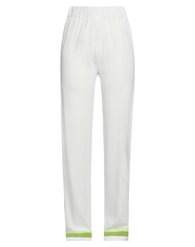 Compagnia Italiana Woman Pants White Size S Viscose, Polyamide