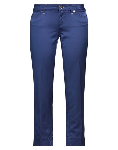 Jacob Cohёn Woman Cropped Pants Blue Size 31 Cotton, Viscose, Elastane In Purple