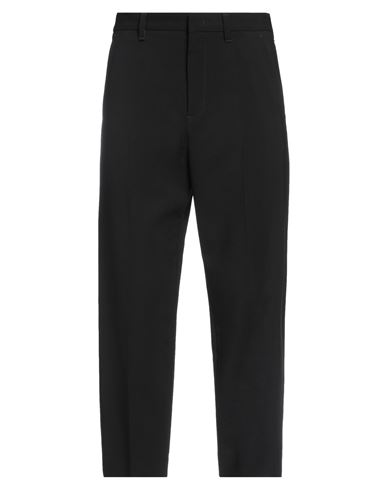 Just Cavalli Man Pants Black Size 32 Polyester, Viscose, Wool, Elastane