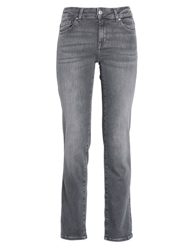Vero Moda Woman Jeans Grey Size 28w-32l Cotton, Elastomultiester, Elastane