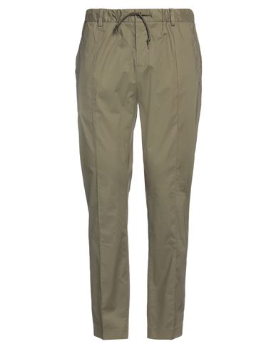 Grey Daniele Alessandrini Man Pants Military Green Size 32 Cotton
