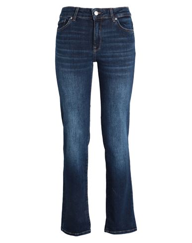 Vero Moda Woman Jeans Blue Size 27w-32l Cotton, Elastomultiester, Elastane