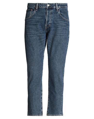 Jack & Jones Man Jeans Blue Size 34w-32l Cotton, Recycled Cotton, Elastane