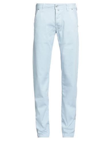 Jacob Cohёn Man Pants Sky Blue Size 30 Cotton, Elastane, Polyester