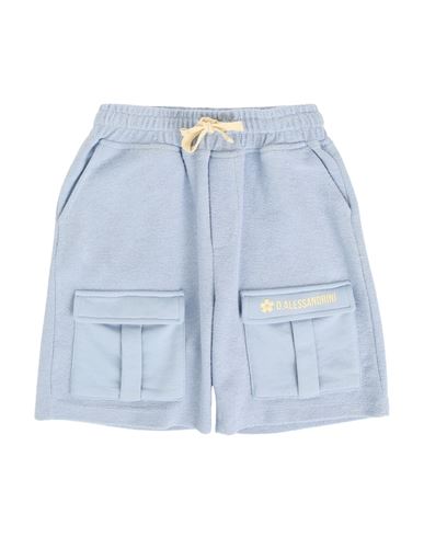 Daniele Alessandrini Toddler Boy Shorts & Bermuda Shorts Sky Blue Size 4 Cotton In Blue