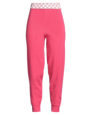 Elisabetta Franchi Woman Pants Fuchsia Size 8 Viscose, Polyamide, Elastane In Pink