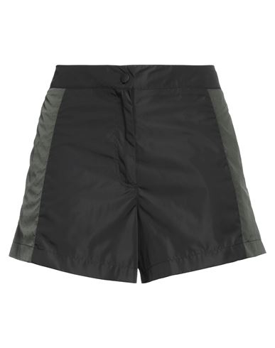 Moncler Woman Shorts & Bermuda Shorts Black Size 6 Polyamide