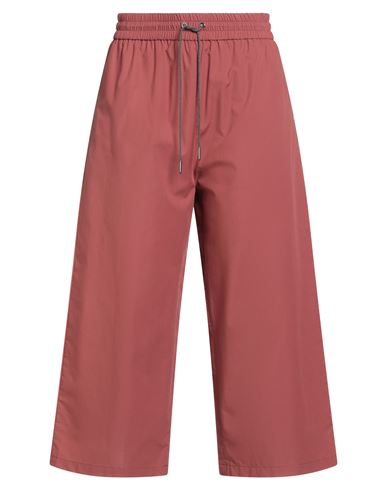 Fabiana Filippi Woman Pants Antique Rose Size 4 Cotton, Ecobrass In Brown