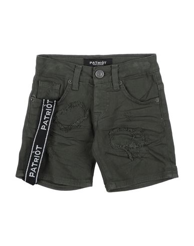 Shop Patriòt Toddler Boy Shorts & Bermuda Shorts Military Green Size 6 Cotton, Elastane