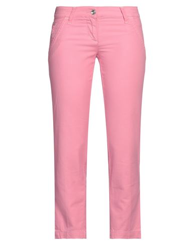 Jacob Cohёn Woman Cropped Pants Pink Size 27 Cotton, Elastane