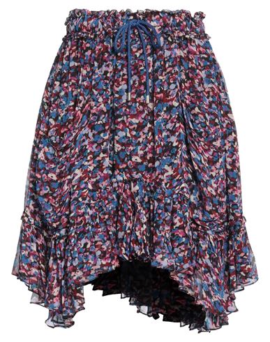 Marant Etoile Marant Étoile Woman Mini Skirt Blue Size 4 Viscose