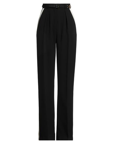 Elisabetta Franchi Woman Pants Black Size 8 Polyester In Black