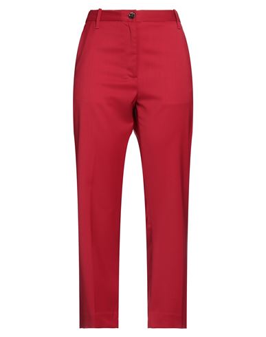 Nine In The Morning Woman Pants Red Size 30 Wool, Elastane