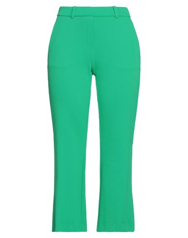 Seductive Woman Cropped Pants Green Size 12 Polyamide, Elastane