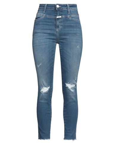 Closed Woman Jeans Blue Size 29 Cotton, Elastomultiester, Elastane