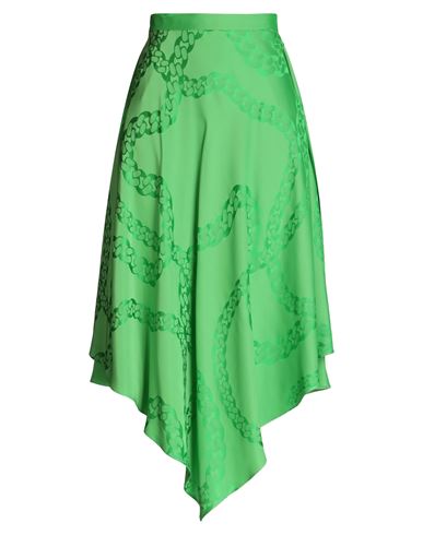 Falda midi Mujer Verde 34,36,38 Mujer